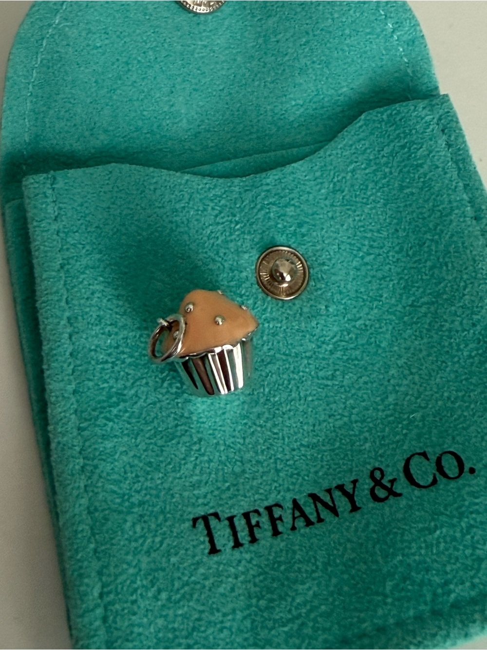 Tiffany & co vintage cupcake charm